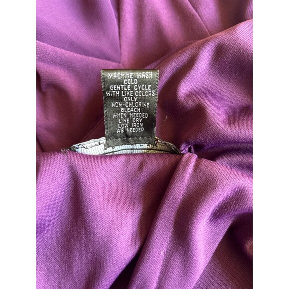 Y2K Asymmetrical Dress Size 8 Purple Layered Ruffles Fairy Core Ballet Core - Picture 6 of 8